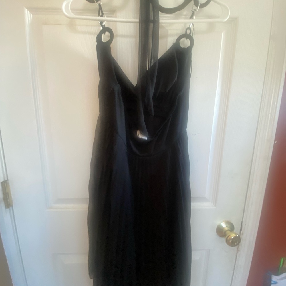 black dress